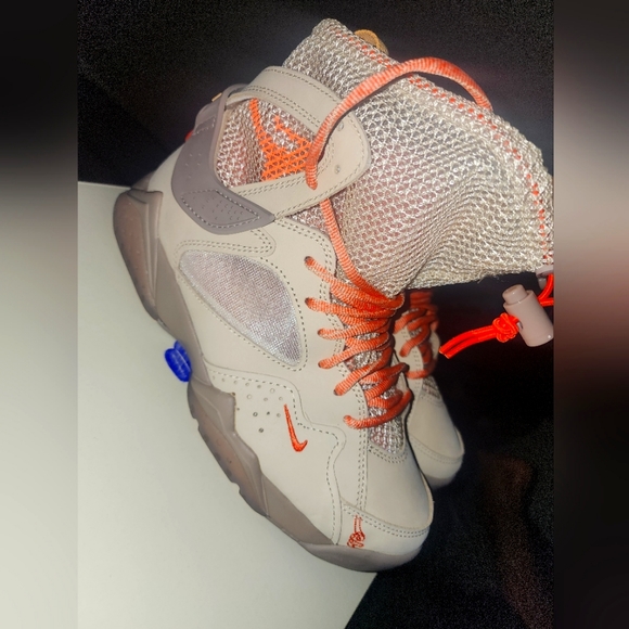 Women's Jordan Retro 7 SP x Bephie's Beauty Supply 'Sanddrift' Size: 7.5 - Picture 1 of 6